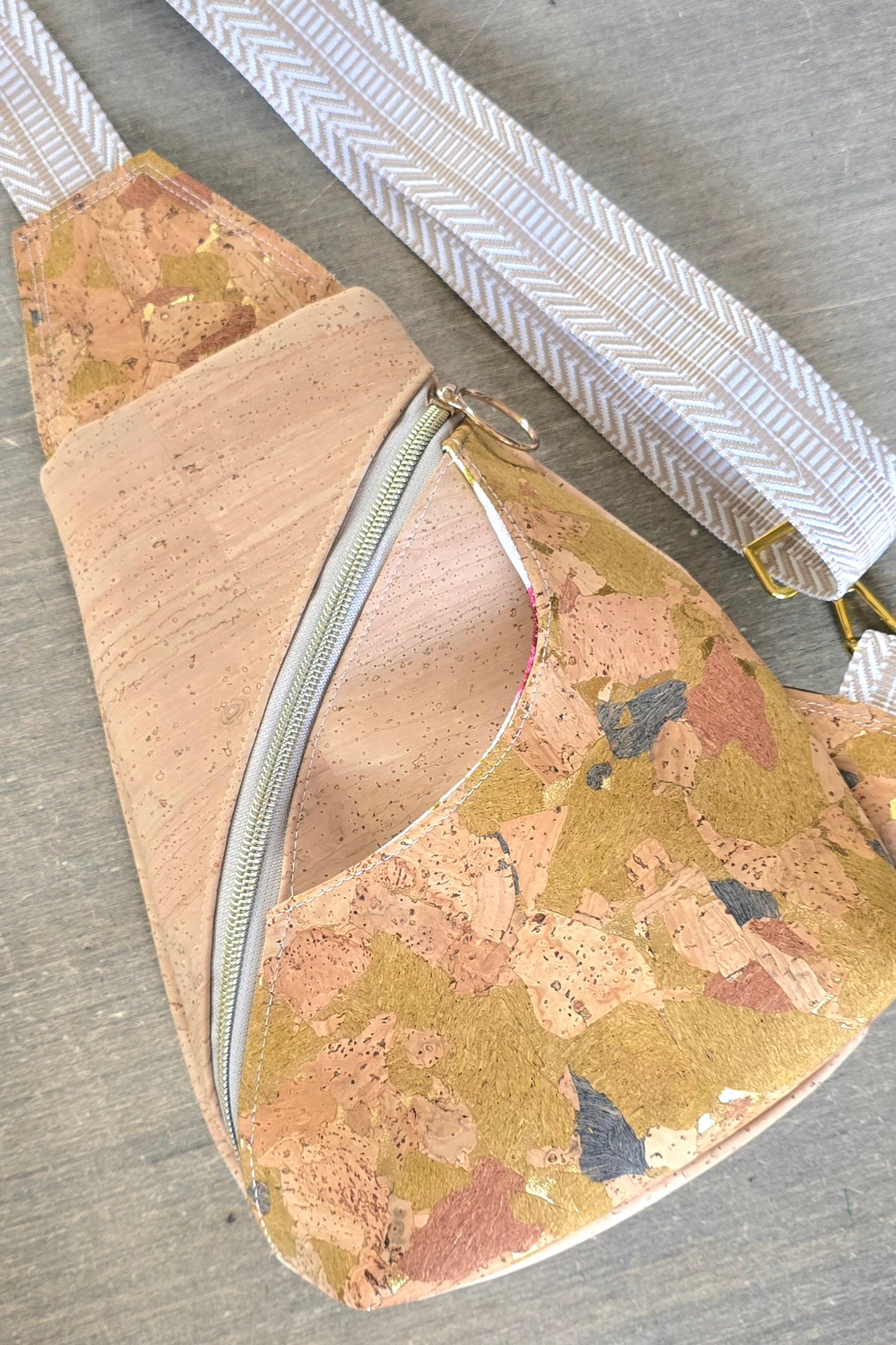 Cork Sling Bag