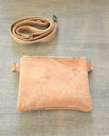 Natural cork small crossbody