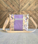 Purple Butterfly Shoulder/Crossbody Bag