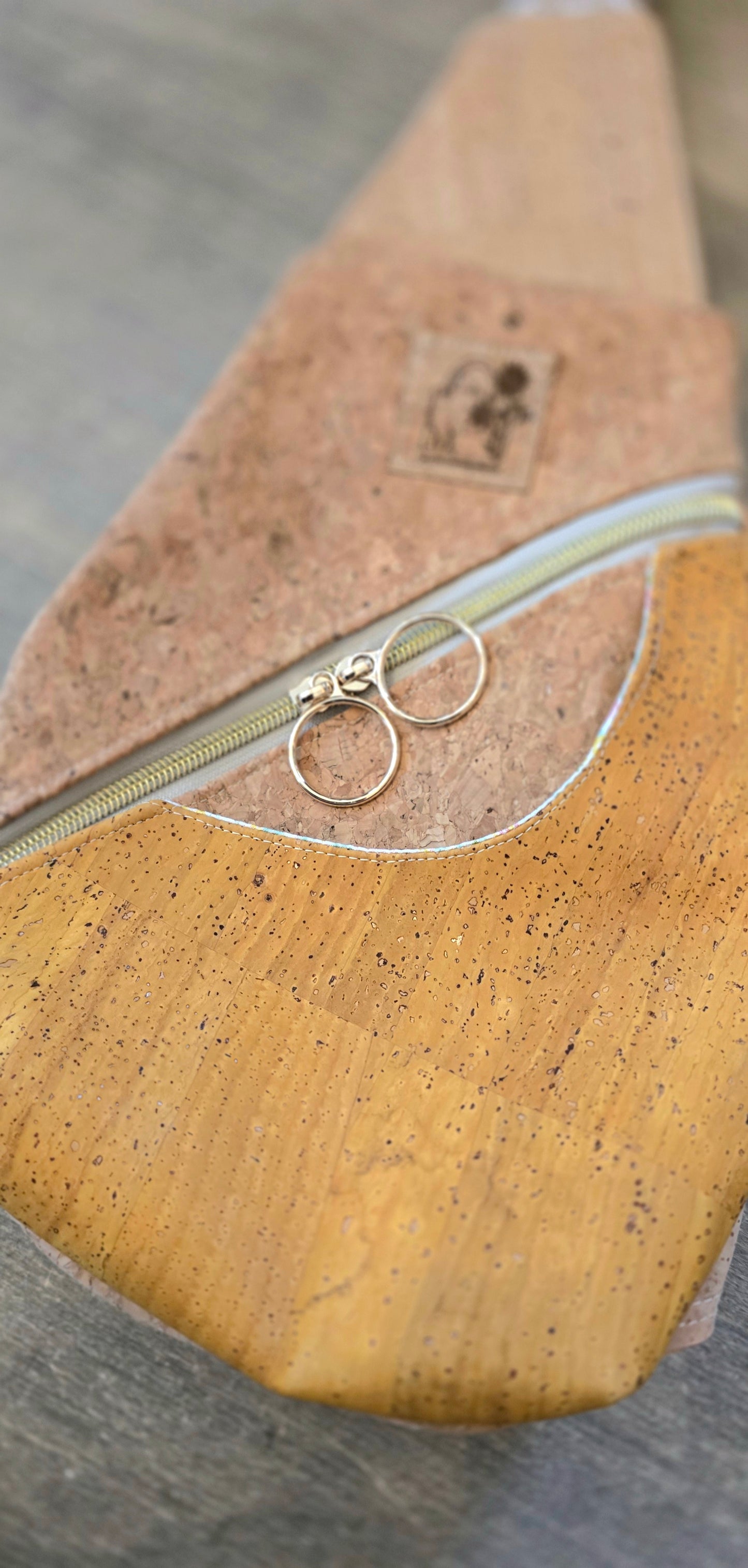 Yellow Cork Sling Bag