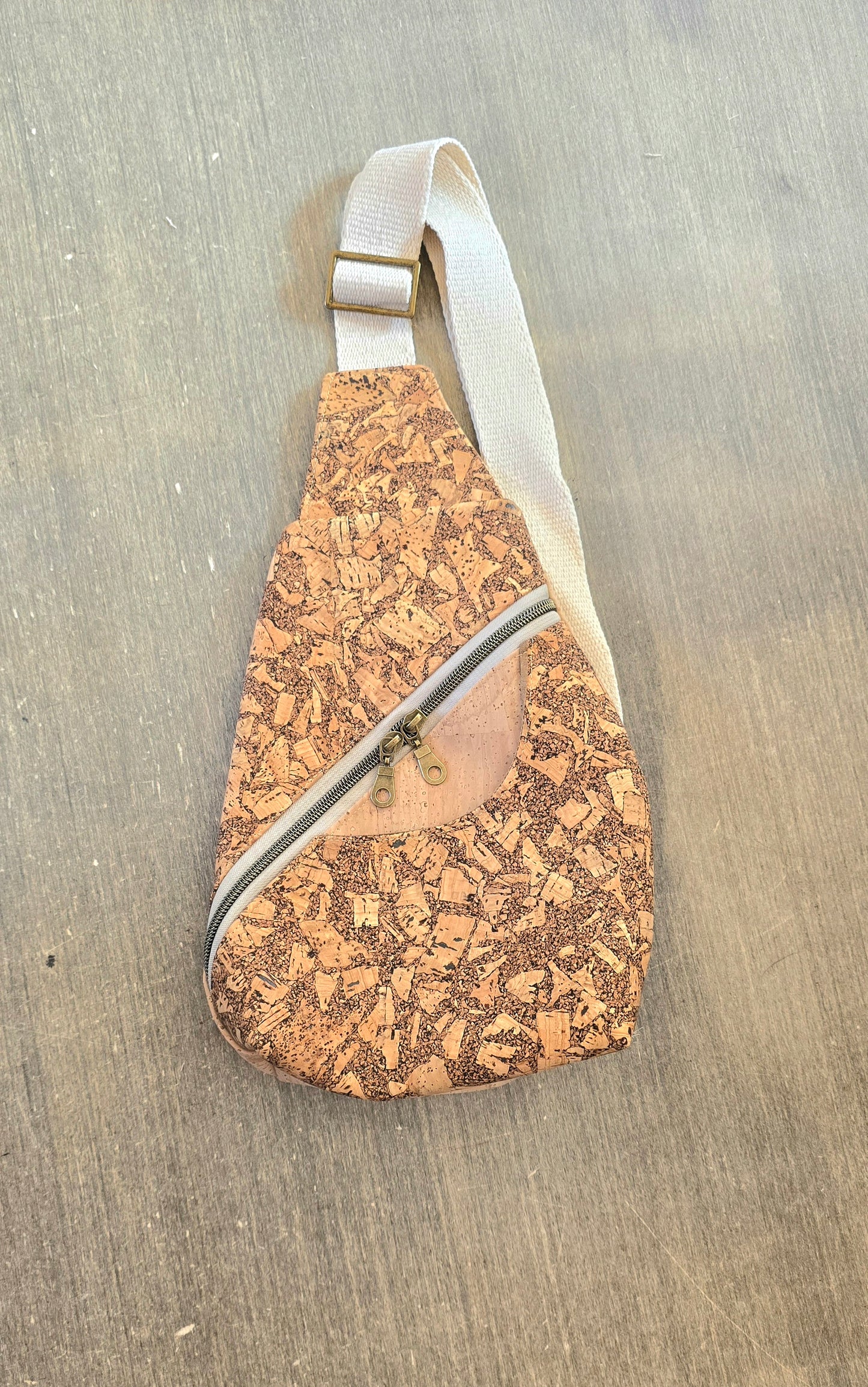 Cork blocks Sling Bag/ Unisex Sling Bag