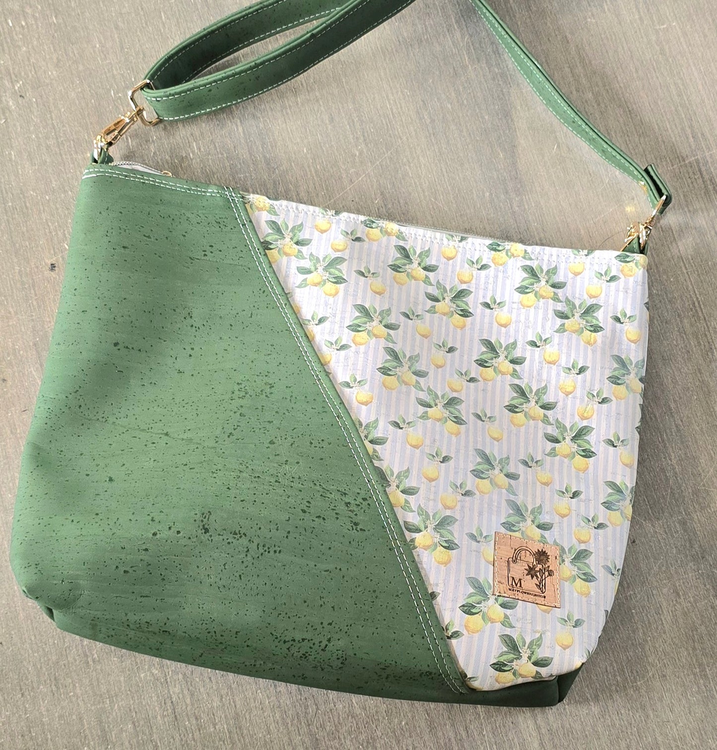 Lemon 🍋 Cork Bag