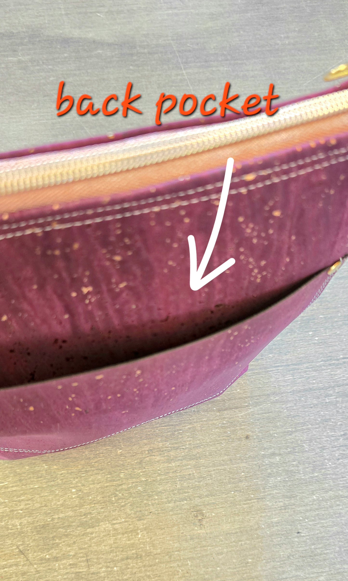 Red wine Crossbody bag