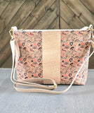 Flamingo Cork Crossbody Bag