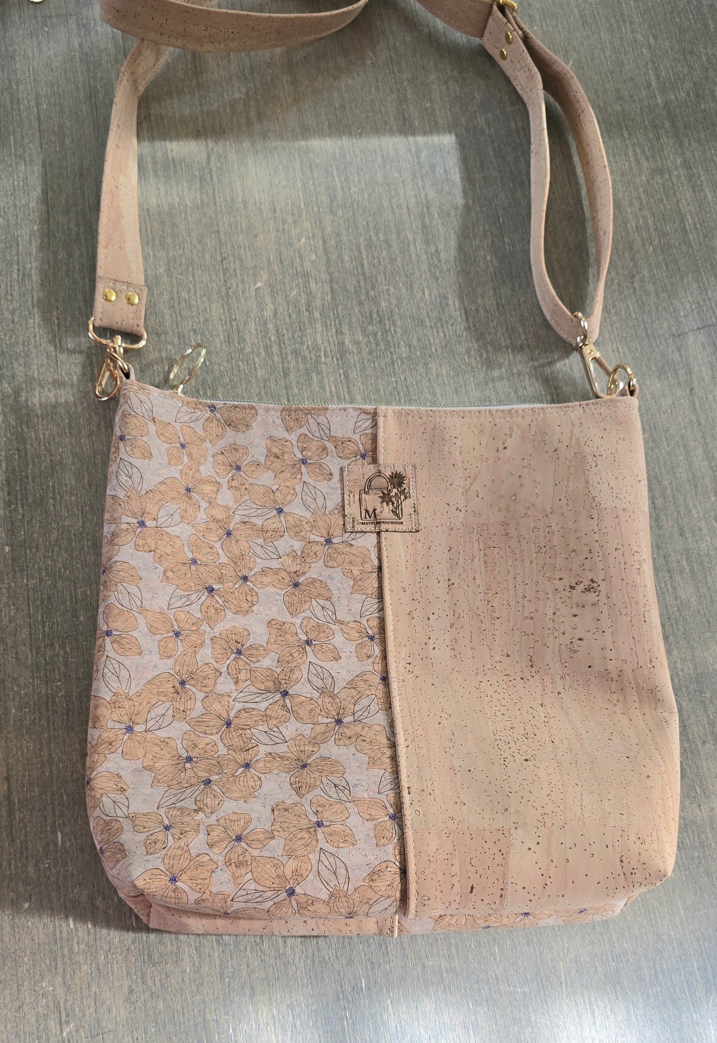 Natural Cork Crossbody /Shoulder  Bag