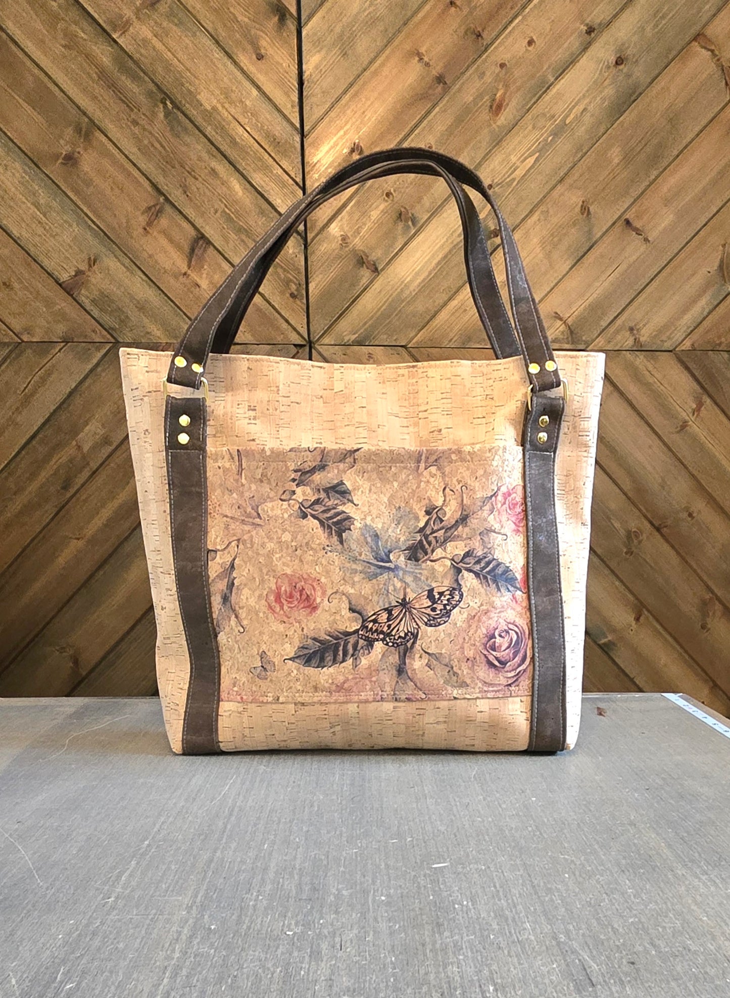 Large Cork Tote Bag
