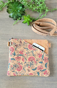 Garden Cork Crossbody Bag